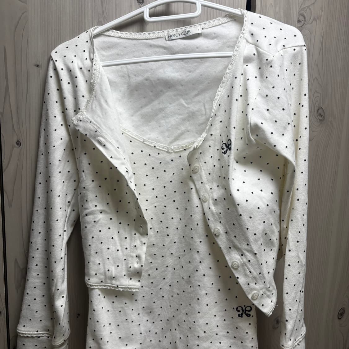 팬시클럽 가디건 나시 세트 상품이미지5