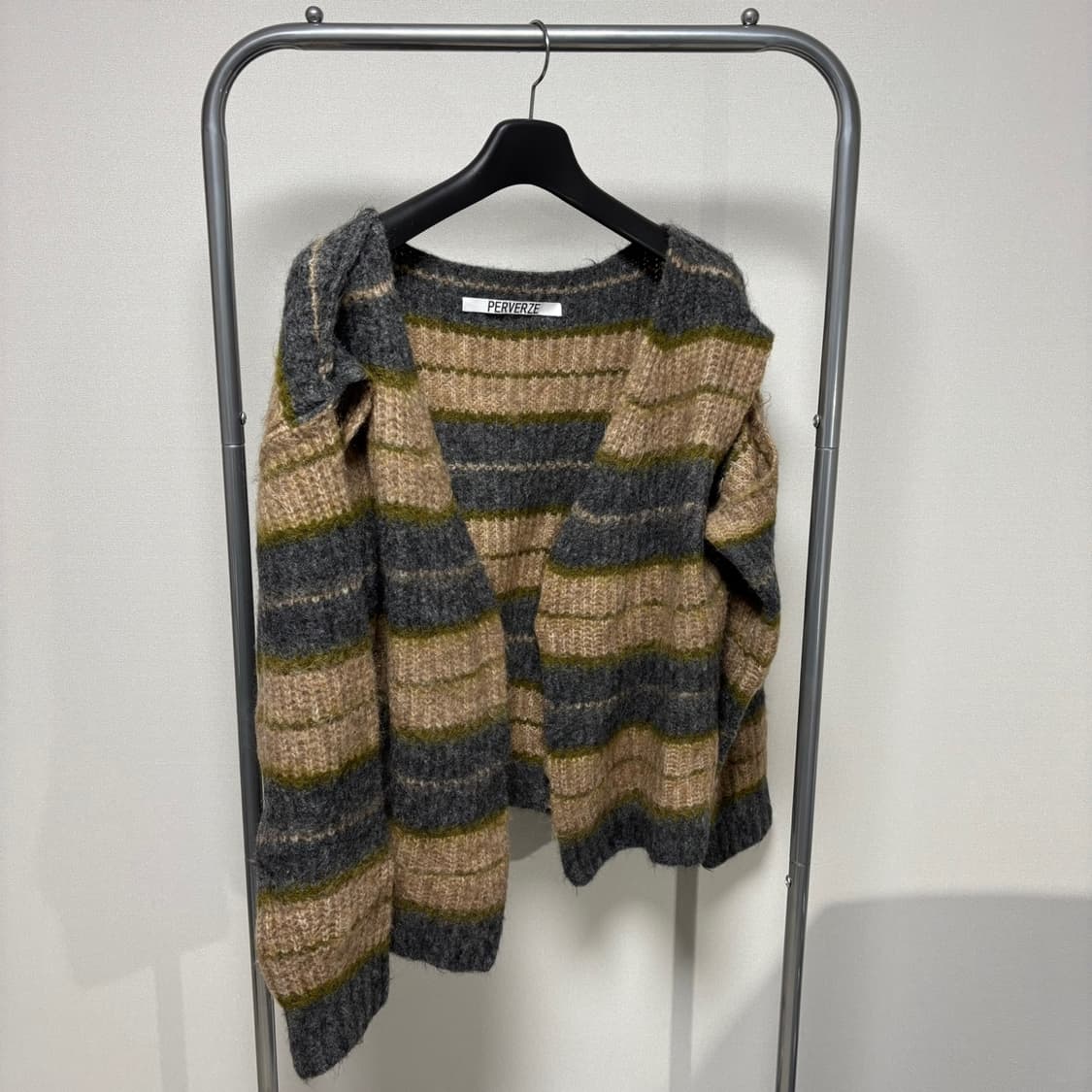 F) PERVERZE 퍼버즈 모헤어 가디건 상품이미지1