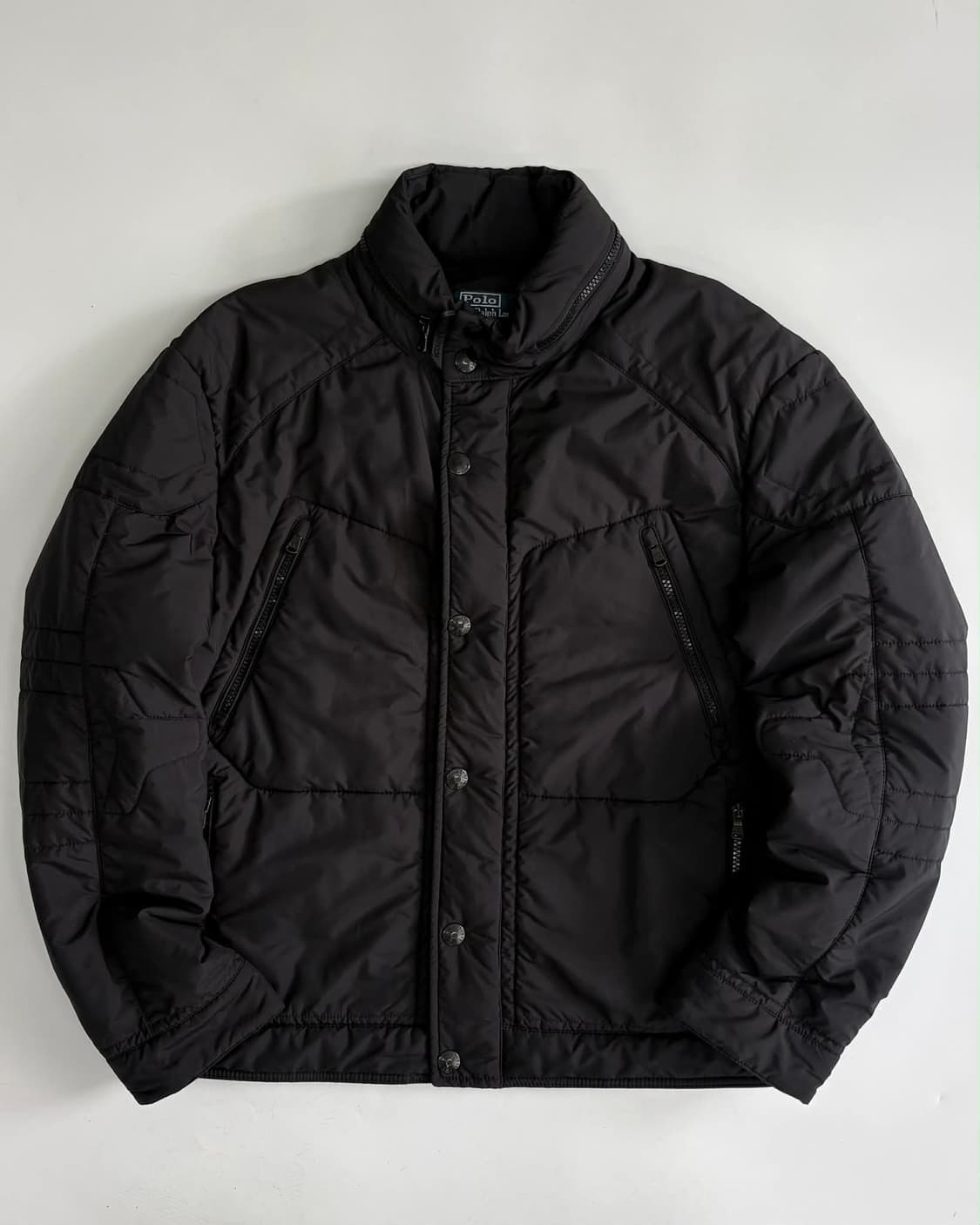 [XL] 폴로 랄프로렌 블랙 퀄팅 유틸리티 자켓 상품이미지1