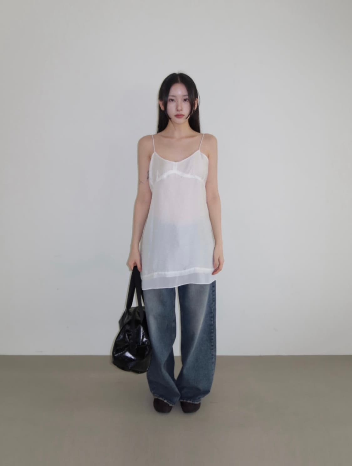 Yue project 보트넥 니트 원피스, 퍼지원피스 상품이미지2