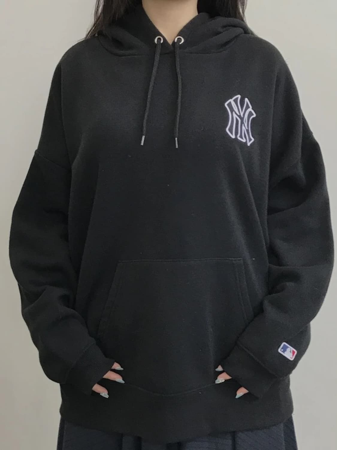 MLB NY Yankees Black Hoodie 상품이미지2