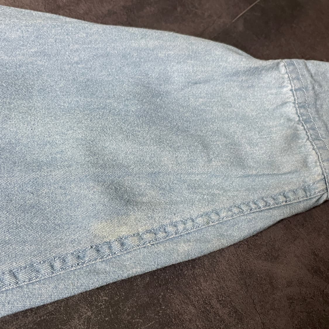 PRAIRIE MOUNTAIN 빈티지 코튼 데님 셔츠 A00590 상품이미지6