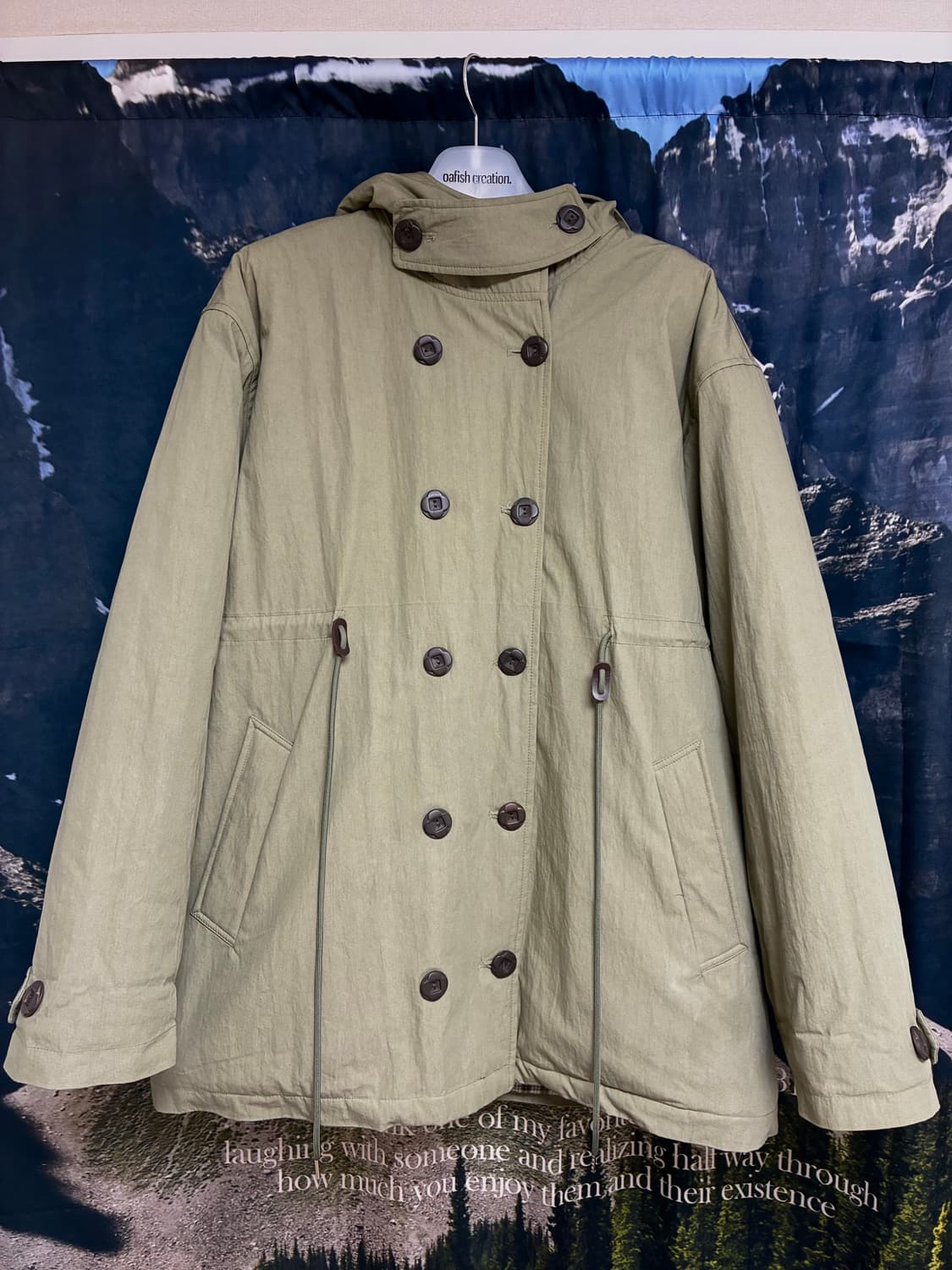 오피쉬 개횬 야상 패딩 상품이미지1