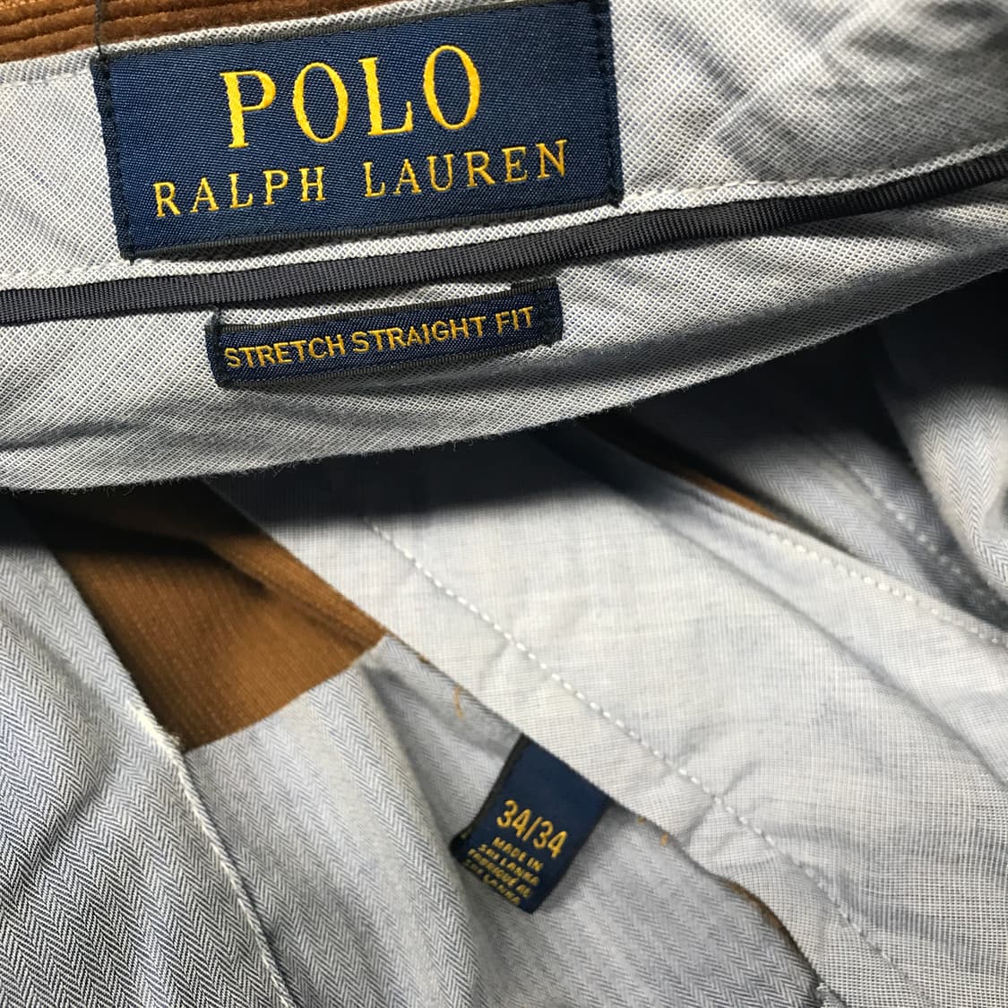 폴로 랄프로렌 코듀로이 팬츠 브라운 34/34 상품이미지6