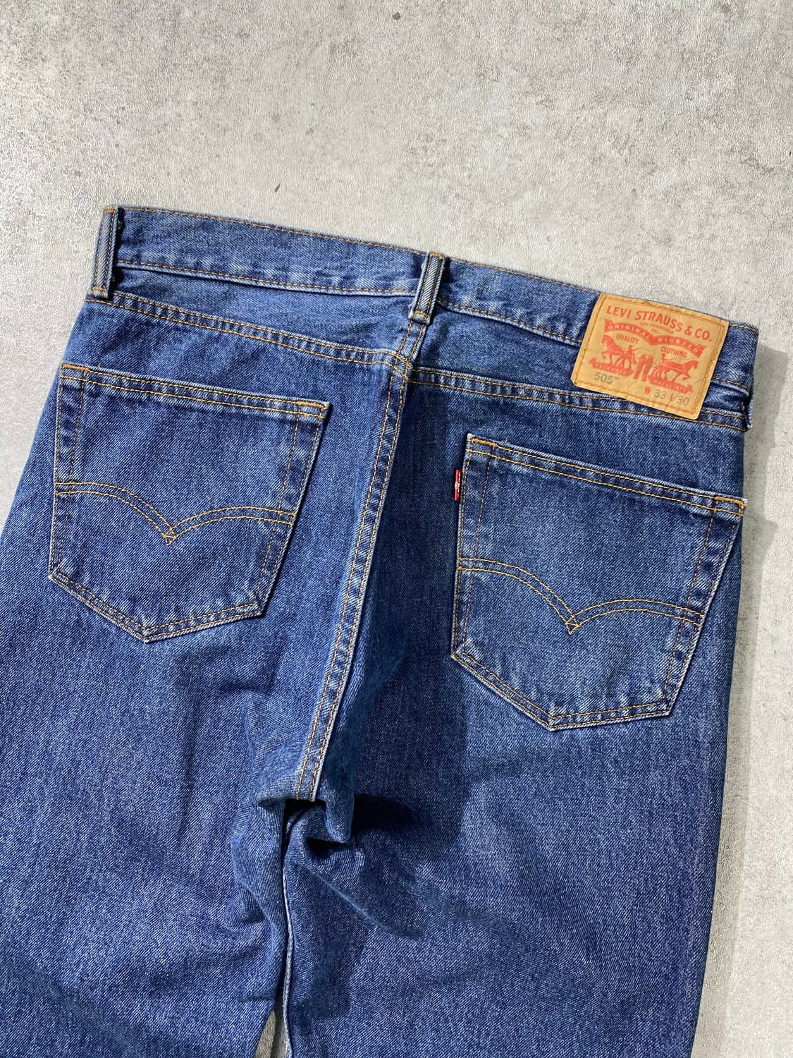 [32] Levi's 505 리바이스 레귤러핏 데님팬츠 상품이미지2