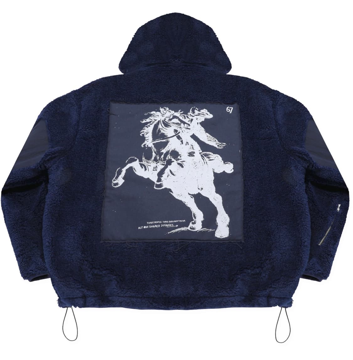 [OS] MJD WAS MW 쉐어링 후드 자켓 네이비 상품이미지1