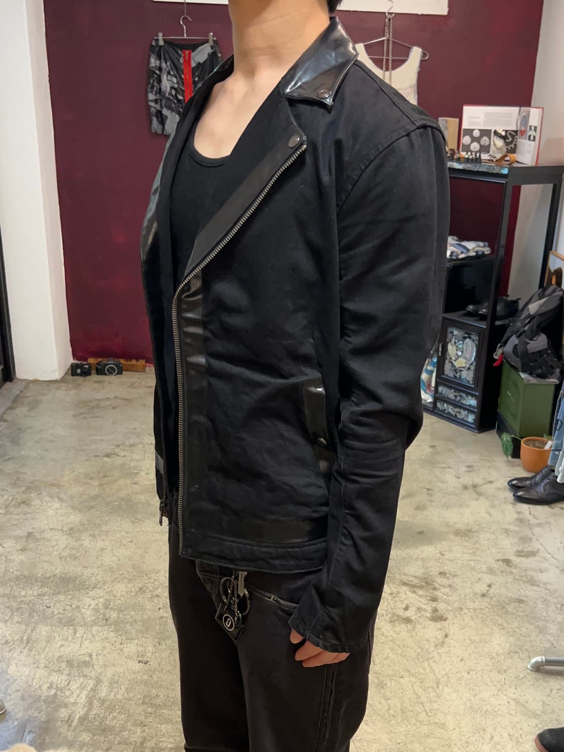 Armani Exchange (아르마니 익스체인지) 더블 라이더 자켓 상품이미지2