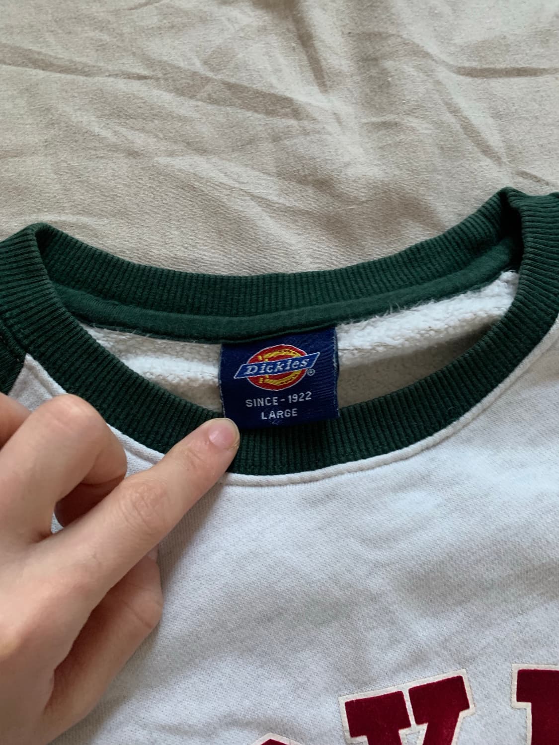 디키즈 중앙 프린팅 나그랑 패턴 맨투맨 상품이미지7