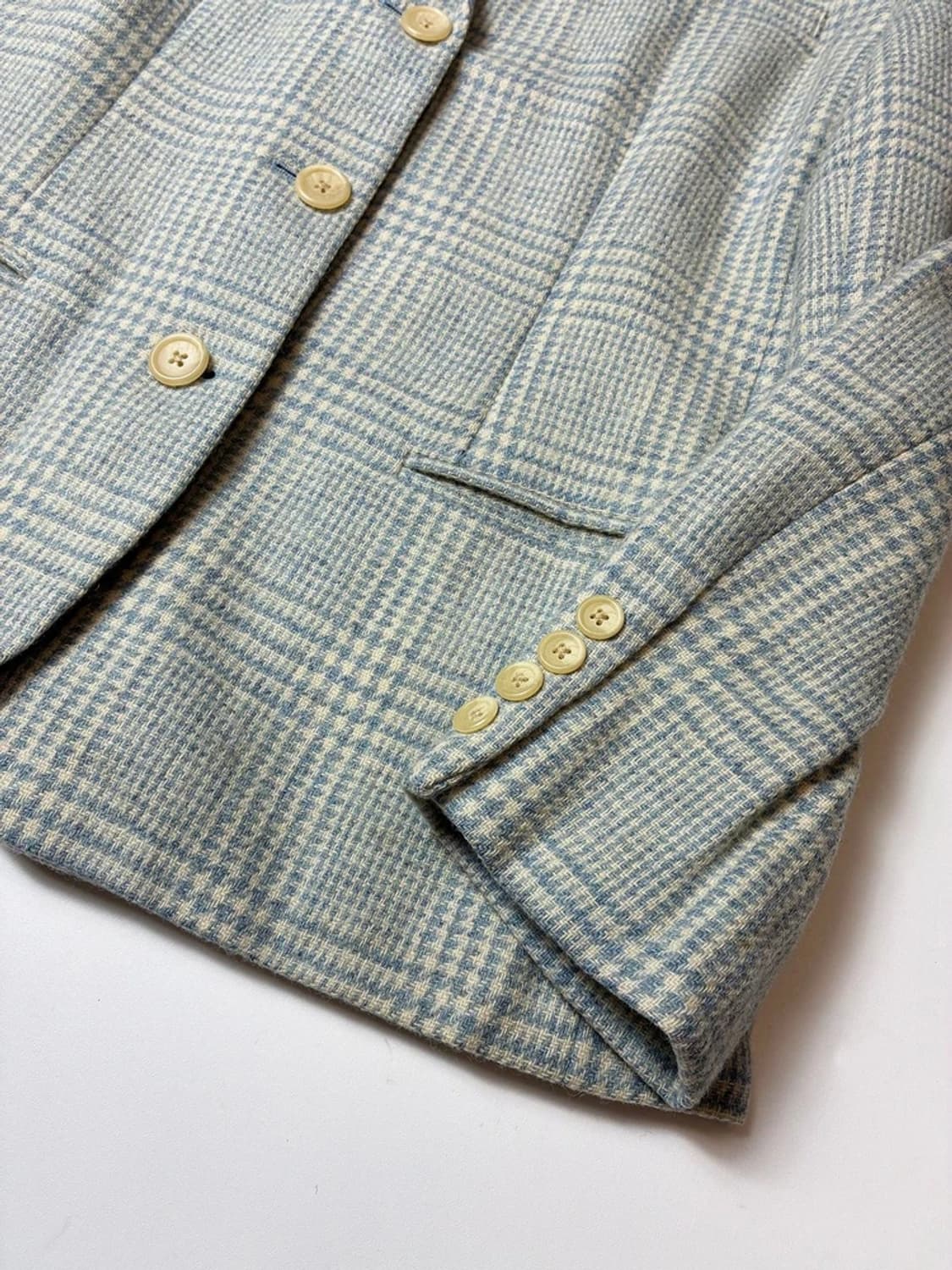 로렌 랄프로렌 00's 울 체크 3B 우먼스 블레이저 PN8637 상품이미지4