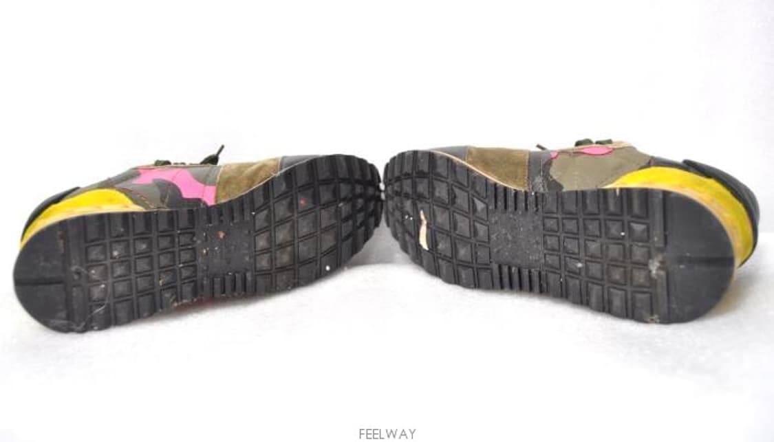 발렌티노/여성락스터디카모플라쥬스니커즈(사이즈245)정품 상품이미지6