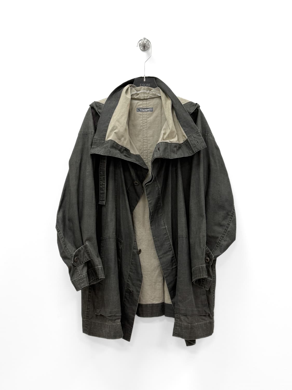 이세이미야케 맨 아카이브 하이넥 후디드 코트 상품이미지8