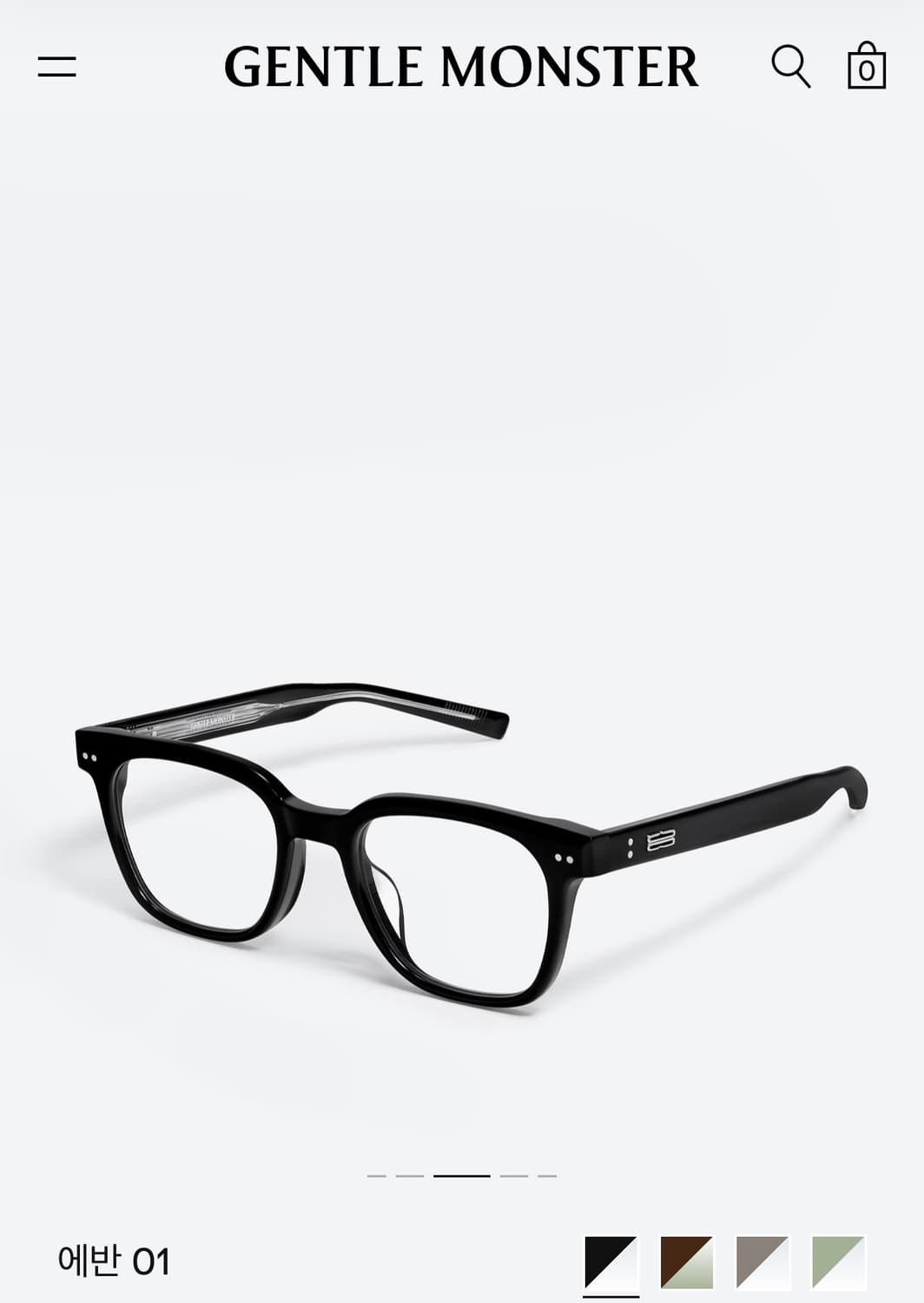 젠틀몬스터 에반 상품이미지1