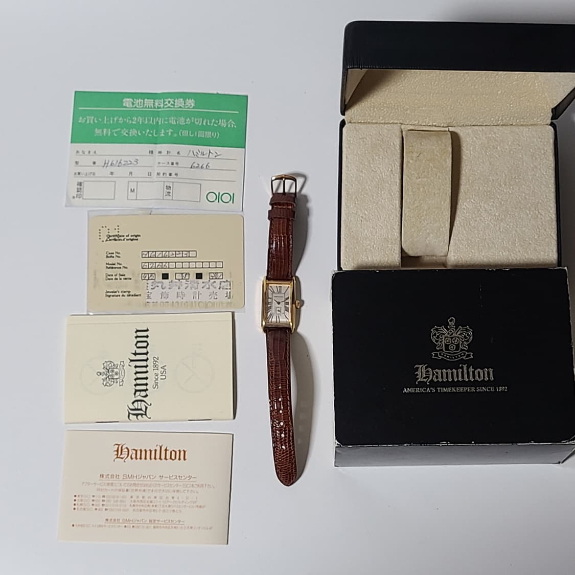 해밀턴 6266 아드모어 빈티지 여성 쿼츠 시계 상품이미지2