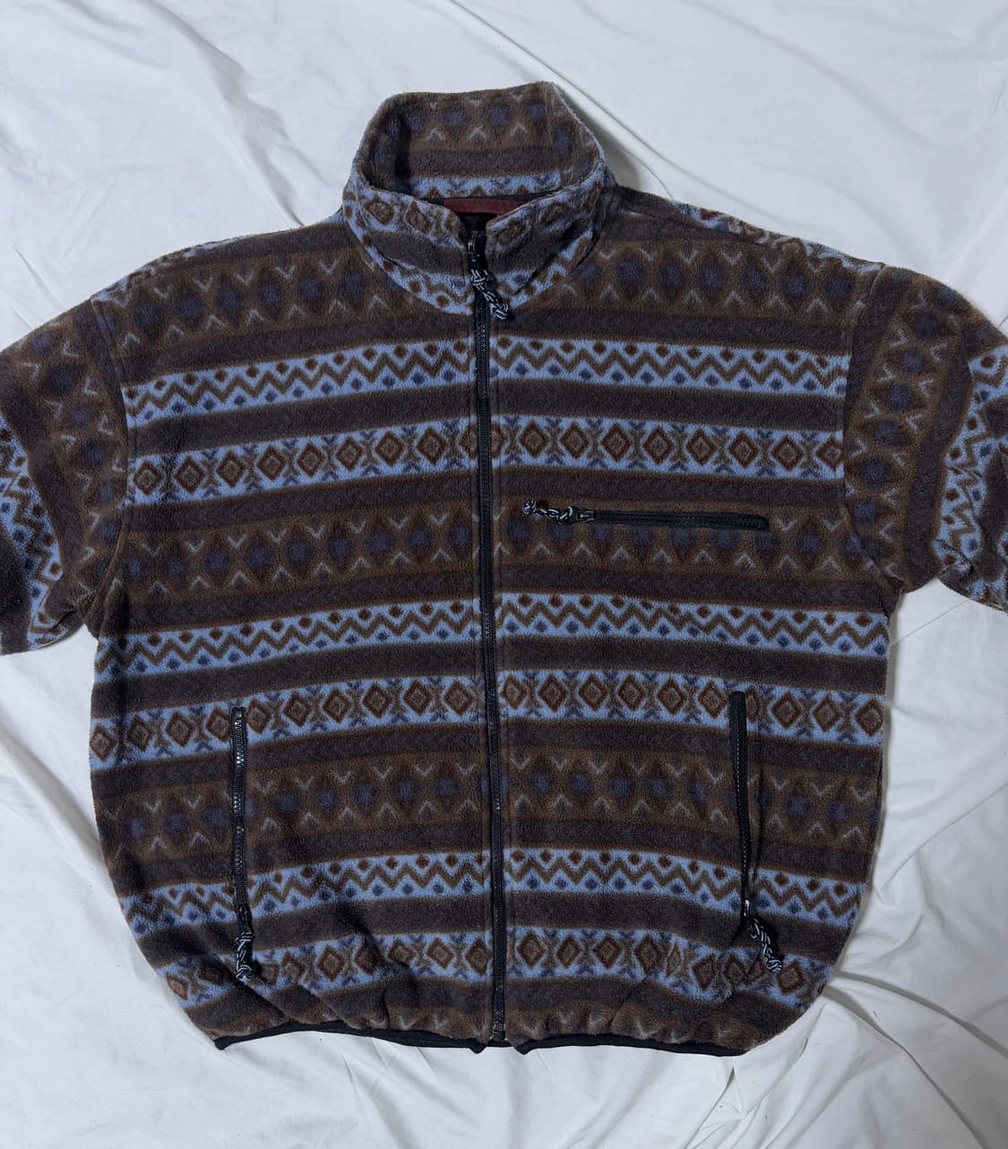 Macbeth 에스닉 플리스 집업 자켓 상품이미지2