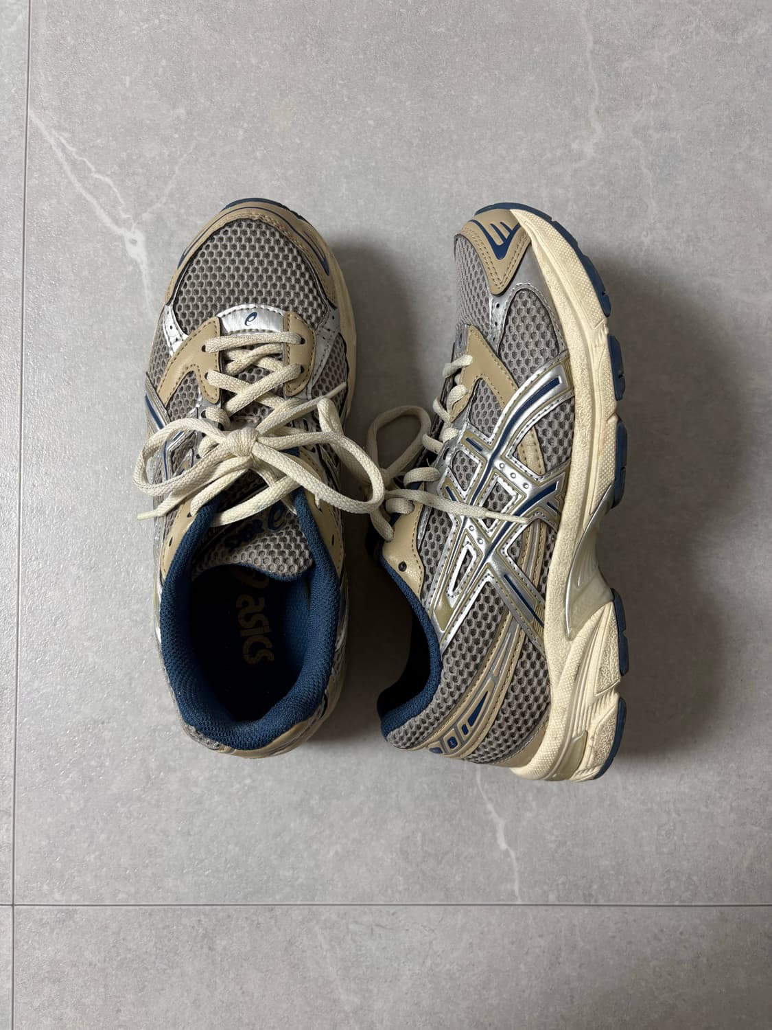 아식스 젤 1130 오이스터 그레이 퓨어 실버 235 상품이미지3