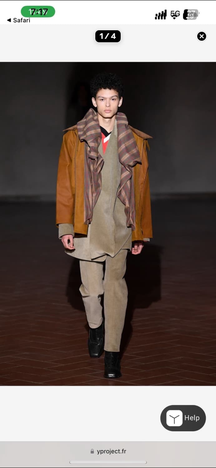 y/project 와이프로젝트 헌팅 자켓 상품이미지1