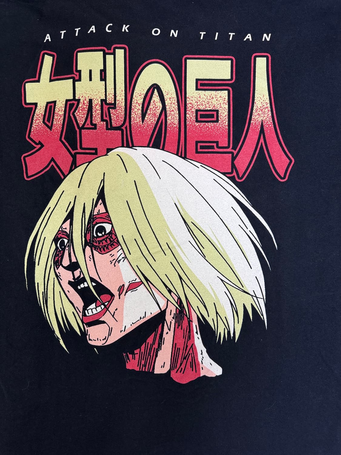 빈티지 진격의거인 파이널 여성형거인 ATTACK ON TITAN L 상품이미지5