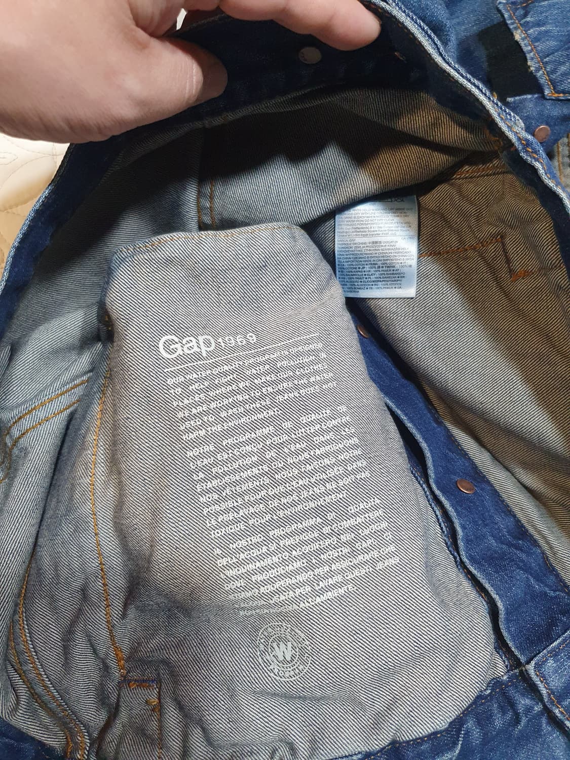 GAP 1969 데님 청자켓 M사이즈 2508550 상품이미지4