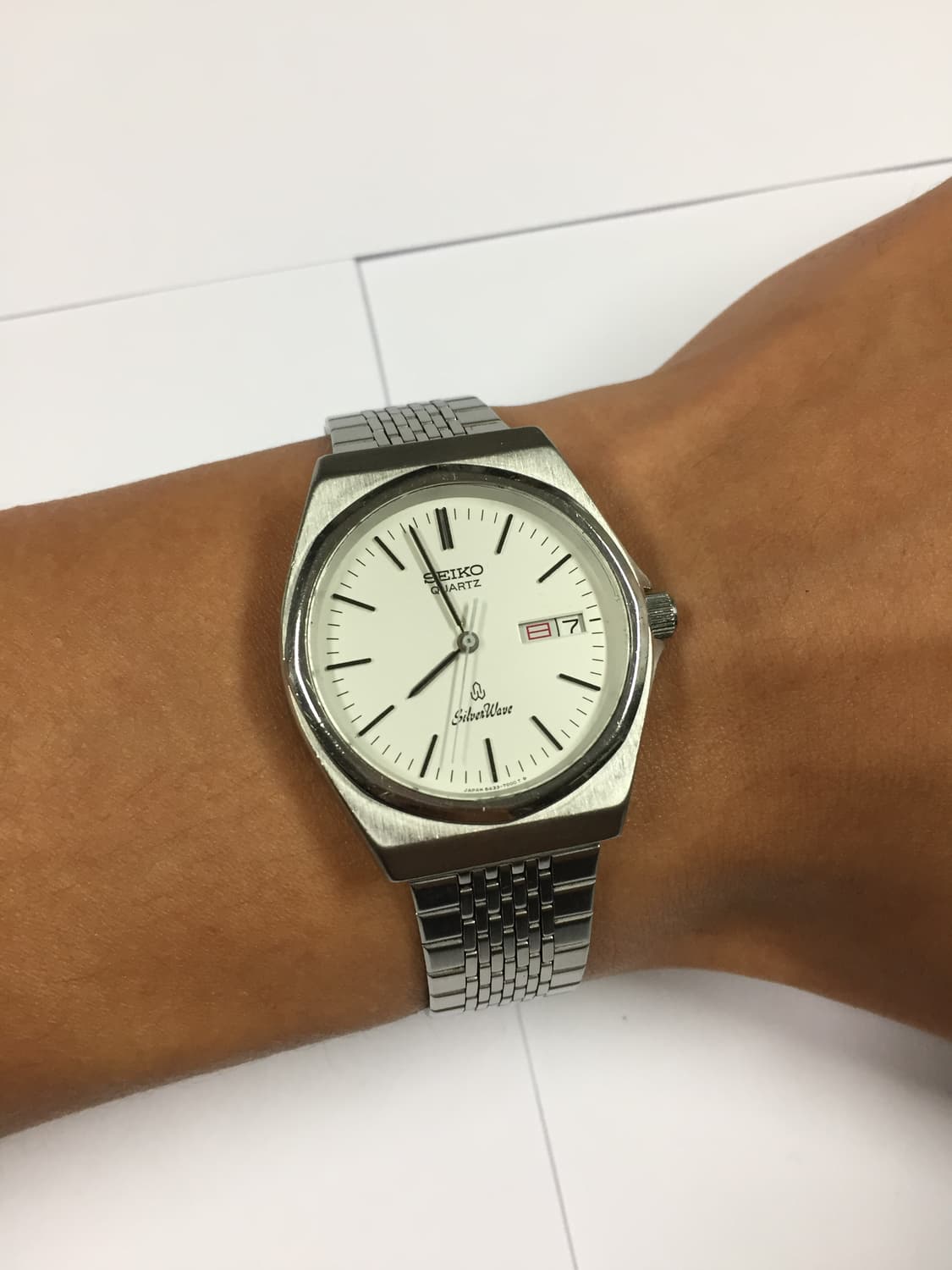 80s seiko silverwave quatz day-date 상품이미지3