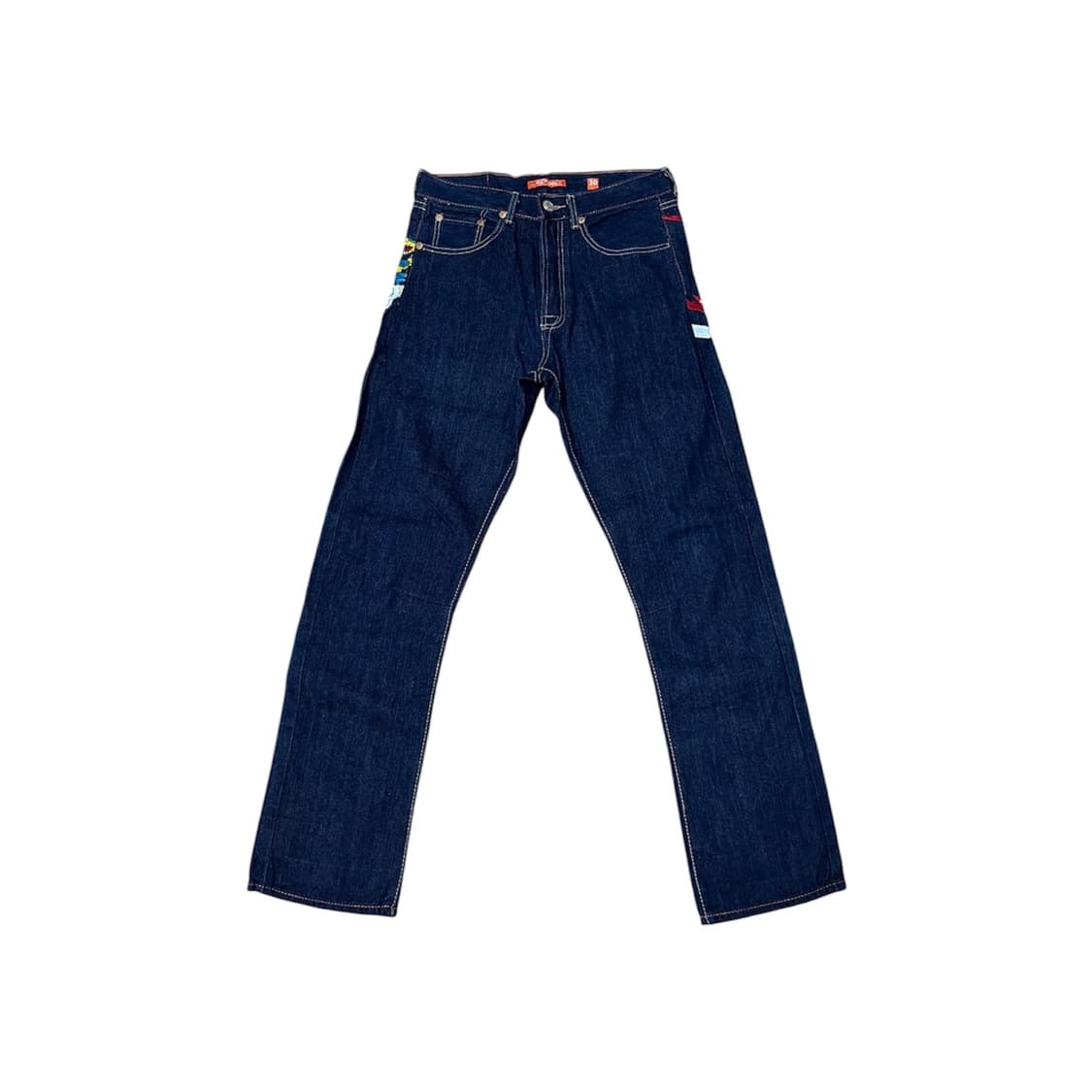 에드 하디 자수 데님 상품이미지2