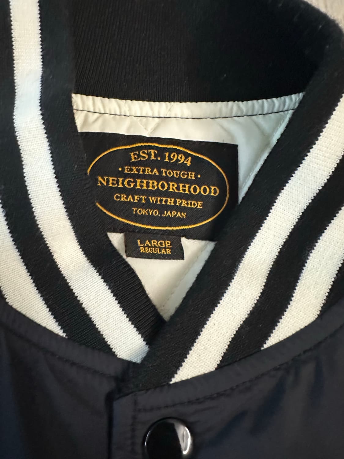 15 네이버후드 베이스볼 자켓 L 상품이미지3
