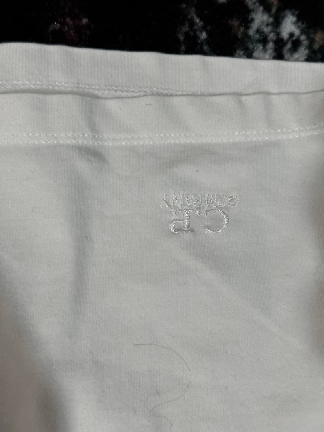 C.P. Company 화이트 반팔 티셔츠 상품이미지4