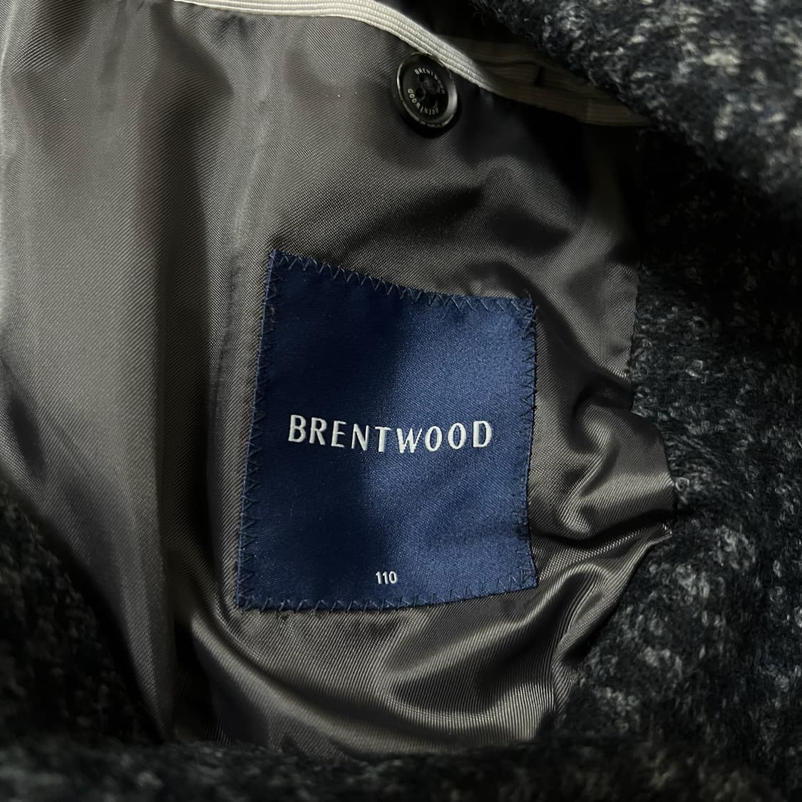 브렌우드 남성 헤링본 싱글 코트 XXL/110  상품이미지4