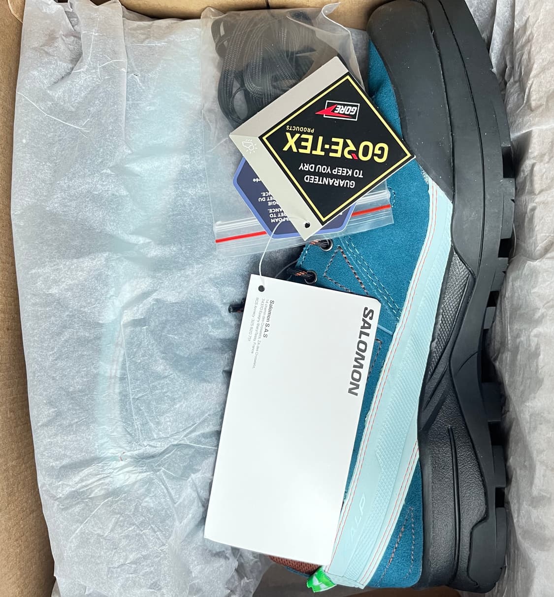 살로몬 브로큰암 디잘페 고어텍스 포 TBA 블루, 280 상품이미지2