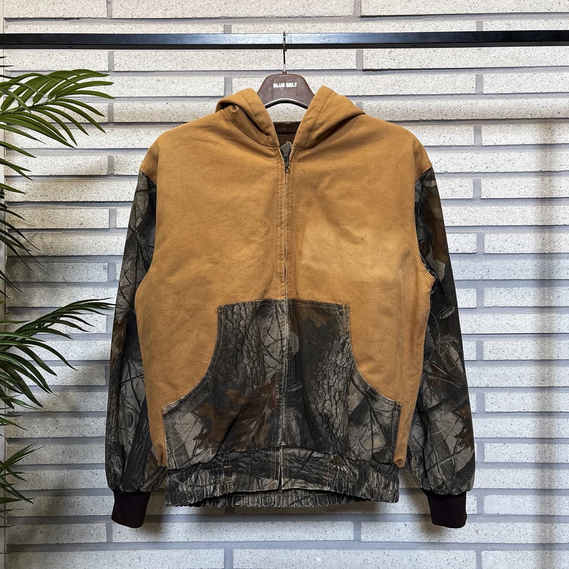 레드헤드 리얼트리 워시드 액티브 후드자켓 기모안감 디테일 상품이미지2