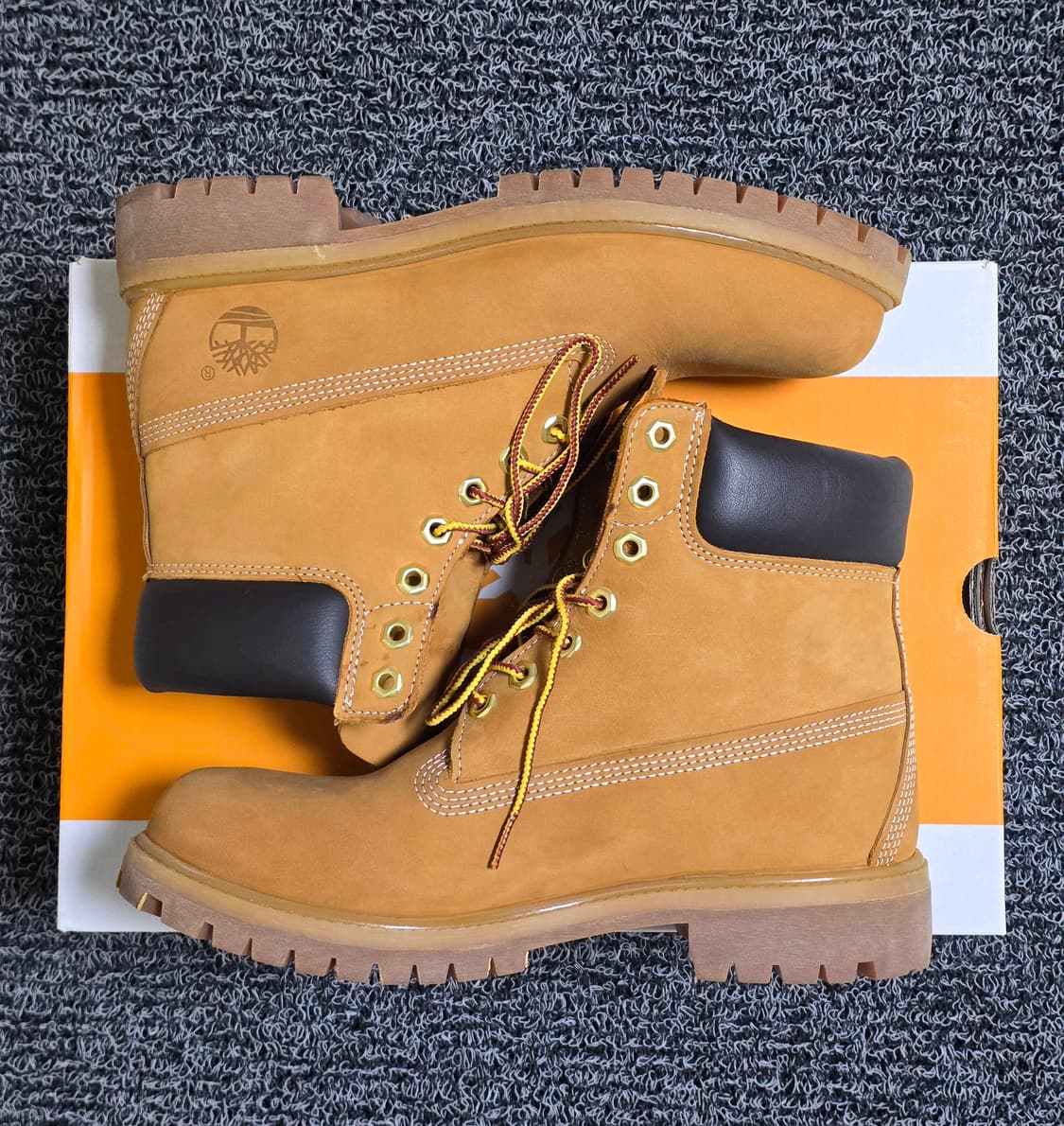 팀버랜드 6인치 프리미엄 워터프루프 부츠 위트 누벅 부츠 255 상품이미지5