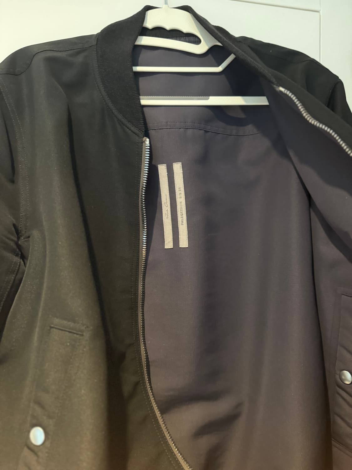 릭오웬스 21ss 플라이트 봄버 자켓 50sz 상품이미지5