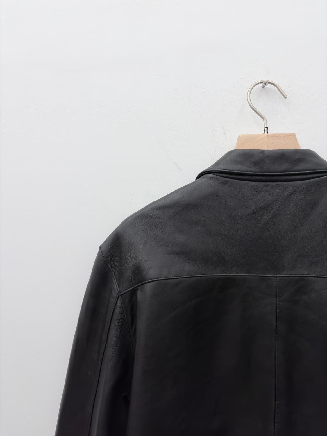 LEATHER ZIP UP JACKET 상품이미지6