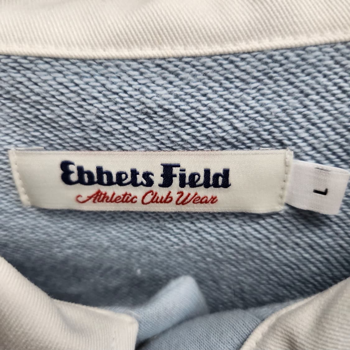 이벳필드 베츠로고 럭비티 카라 맨투맨 L(2XL) 상품이미지5