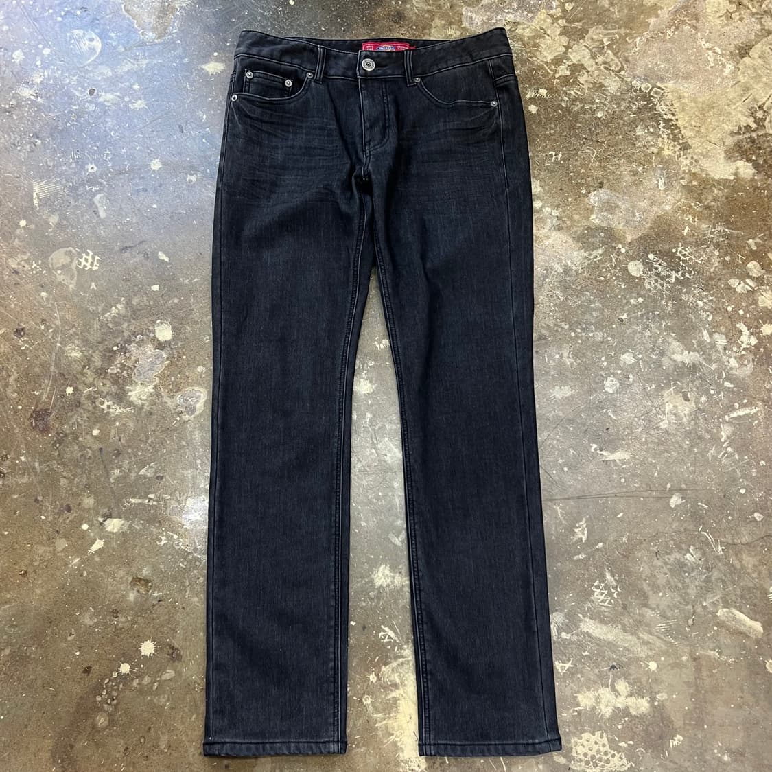 32) 디키즈 기모 데님팬츠 청바지 흑청 블랙진 아메카지 워크웨어 상품이미지1