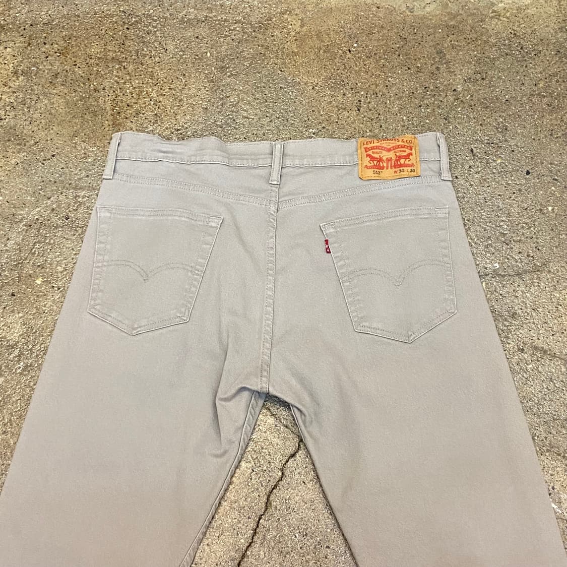 빈티지 리바이스 513 베이지진 청바지 상품이미지7