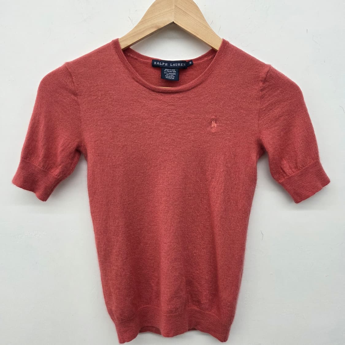 랄프로렌 반팔 니트 티셔츠 여m 상품이미지2