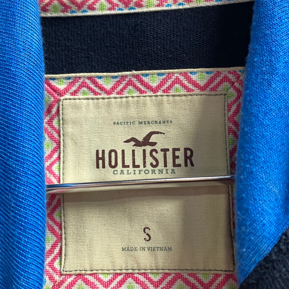 홀리스터 베이직 네이비 후드집업 B3466 상품이미지3