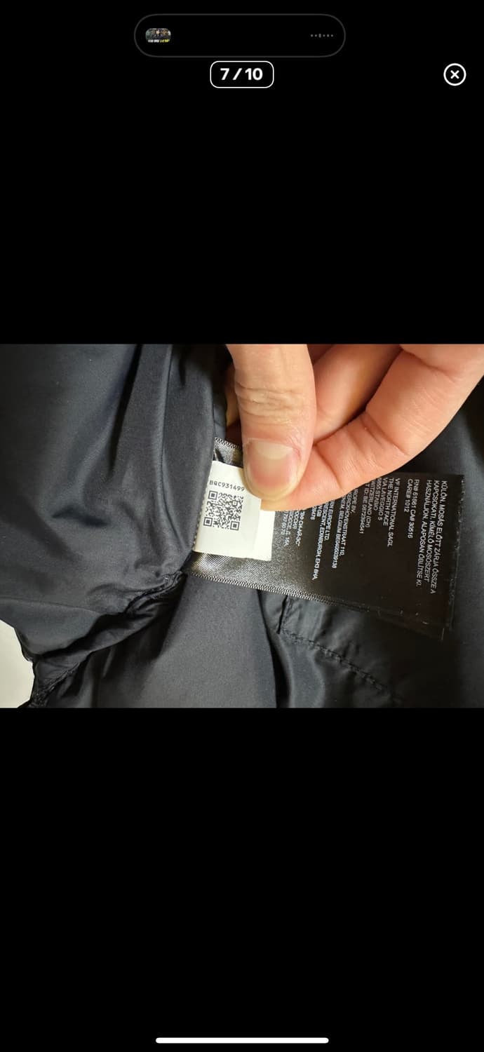 노스페이스 눕시 해외판 XL 상품이미지7