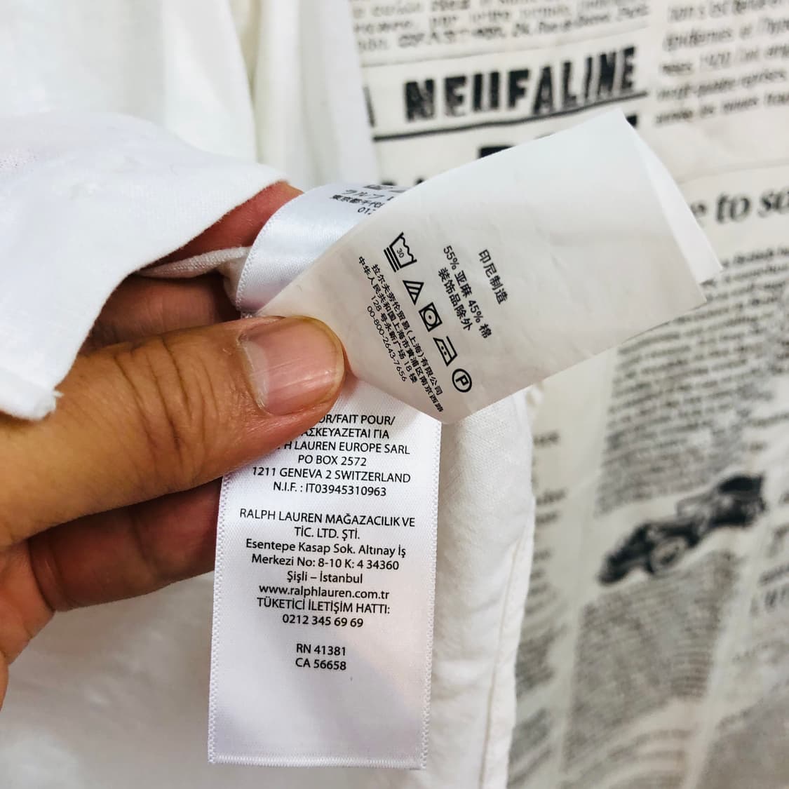 폴로랄프로렌 린넨 신형 상품이미지7