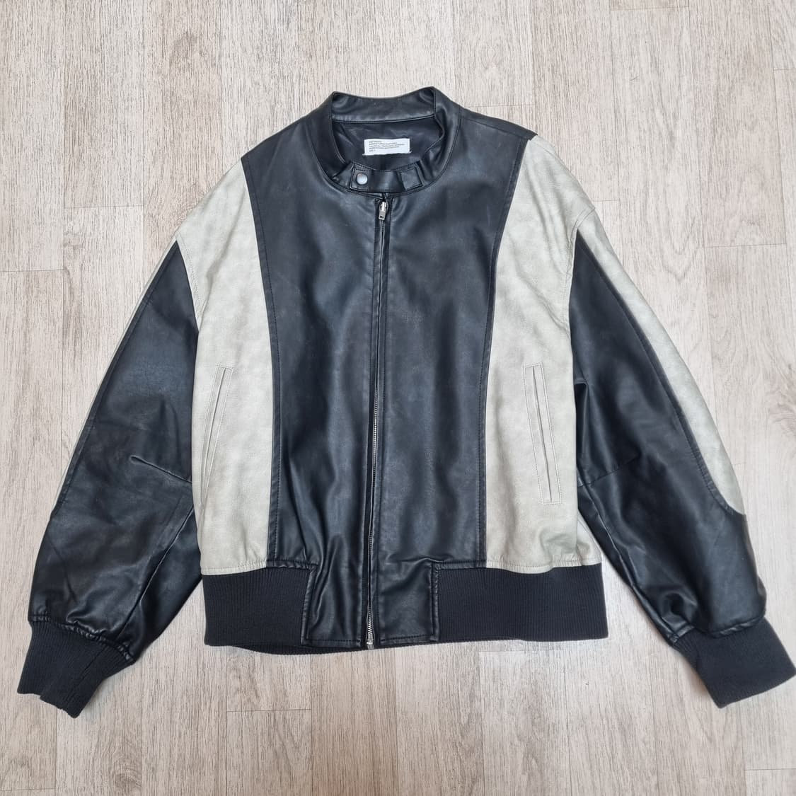 파르티멘토 디스트레스 페널 블루종 블랙 L 상품이미지1