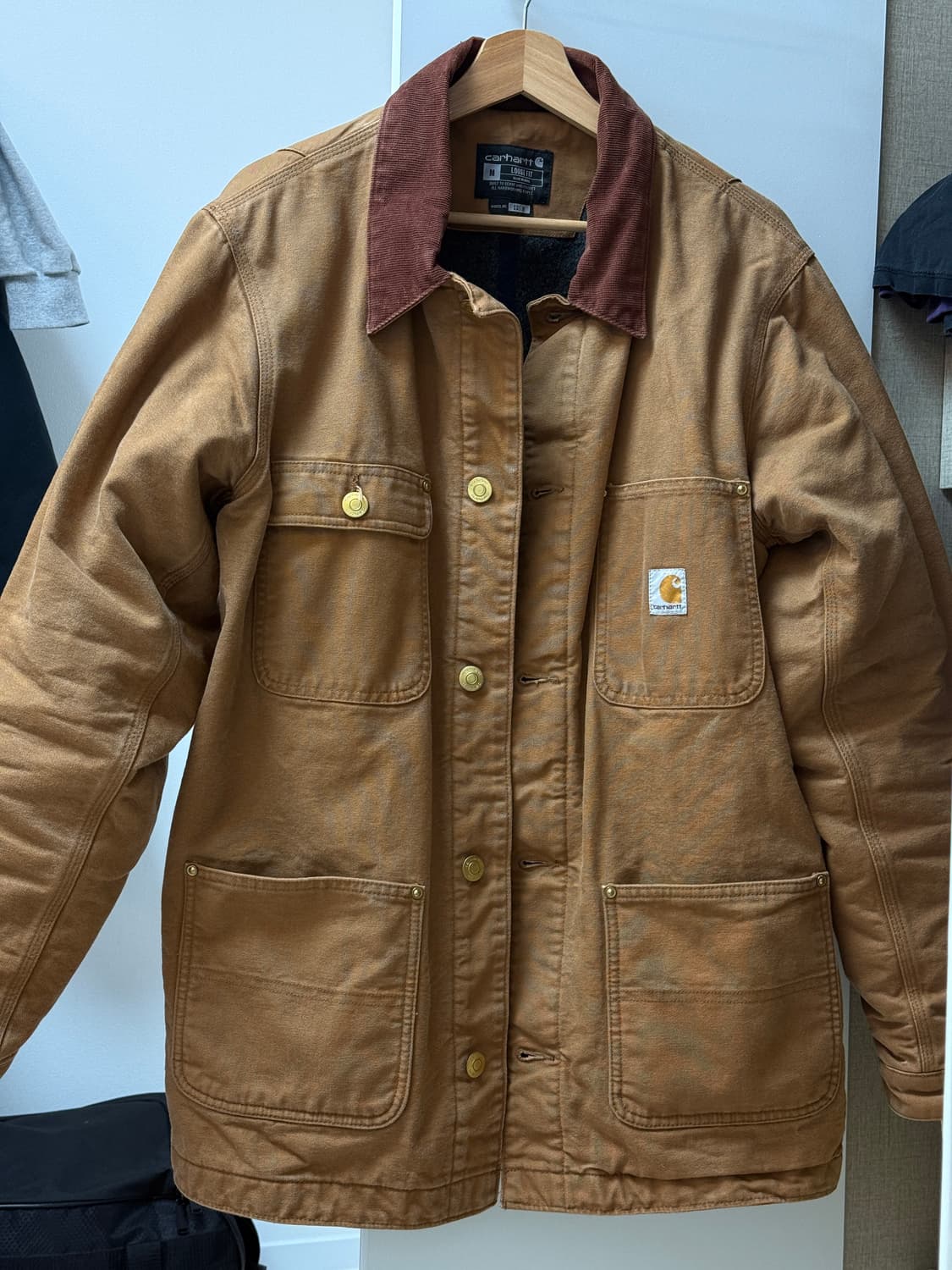 칼하트 펌 덕 초어코트 브라운 C-01 상품이미지3