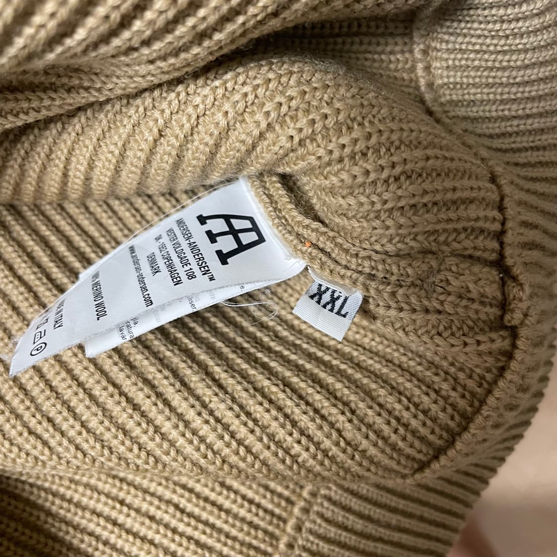 안데르센 안데르센 스키퍼 카멜 XXL 상품이미지3