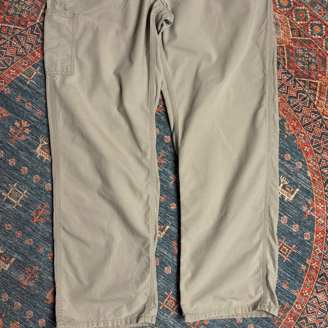 칼하트 가죽탭 싱글니 카펜터팬츠 상품이미지6