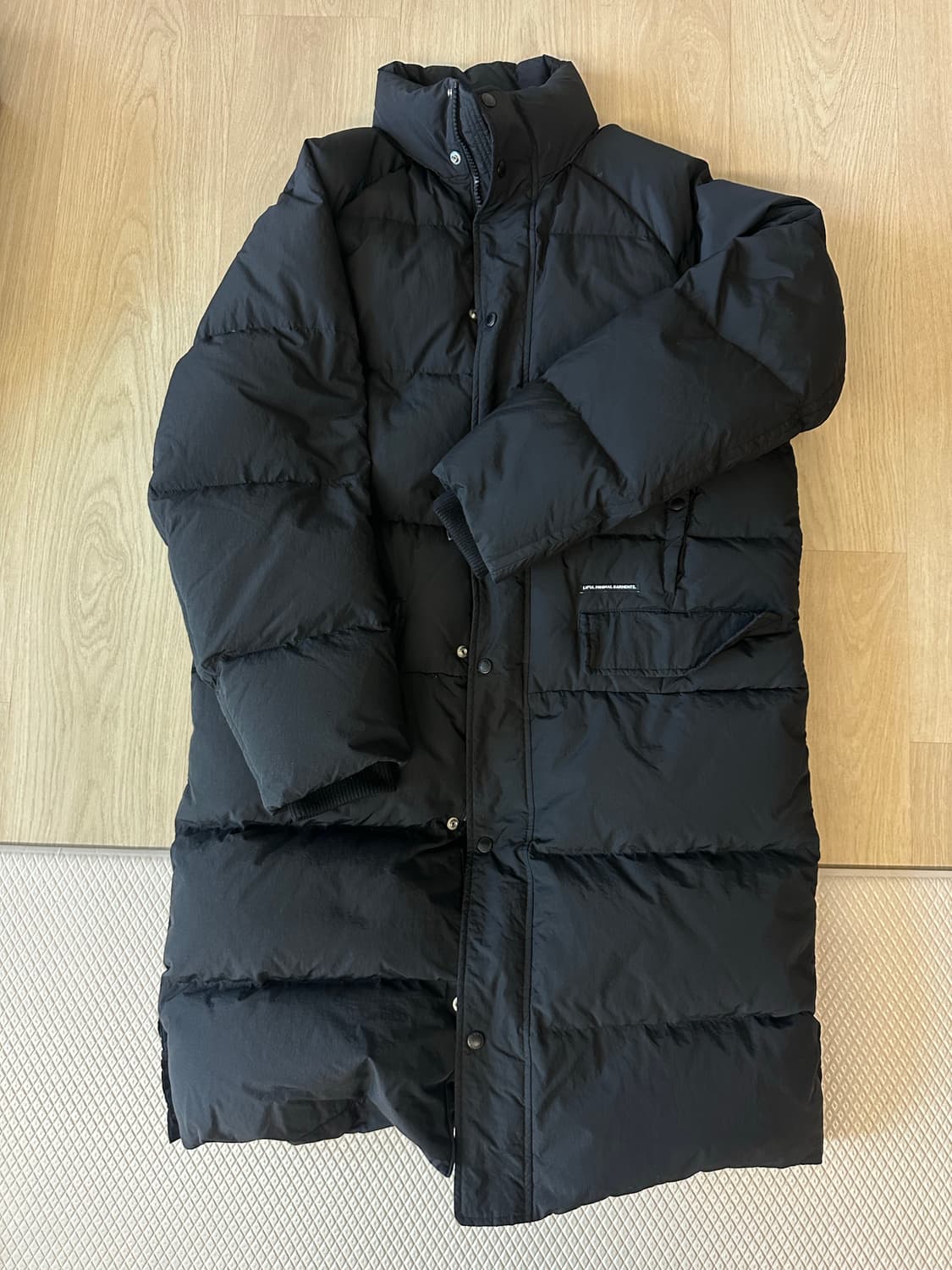 LIFUL MINIMAL GARMENTS 롱패딩 블랙 L 상품이미지1