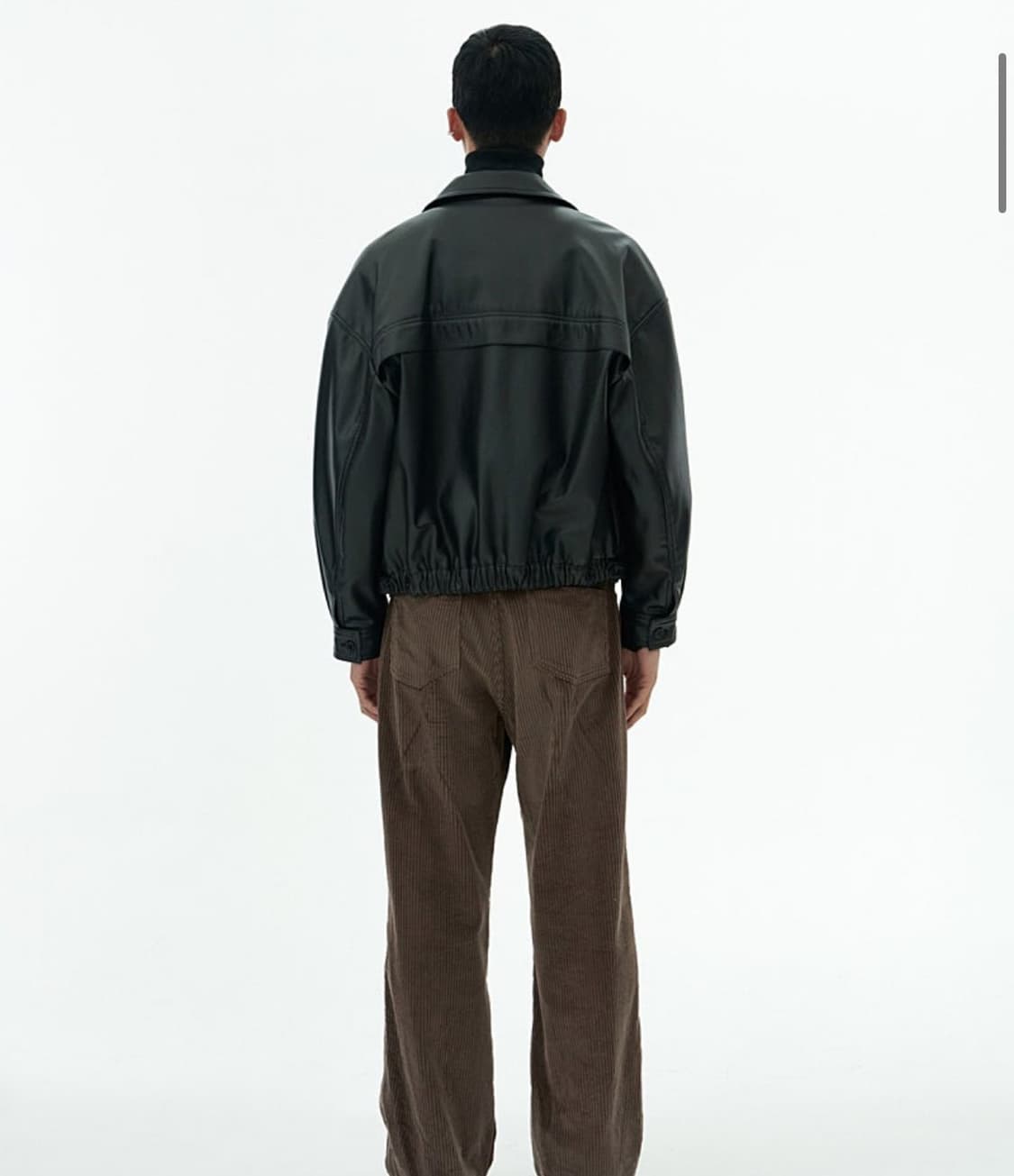 아모멘토 가죽블루종 팝니당 m사이즈 상품이미지2