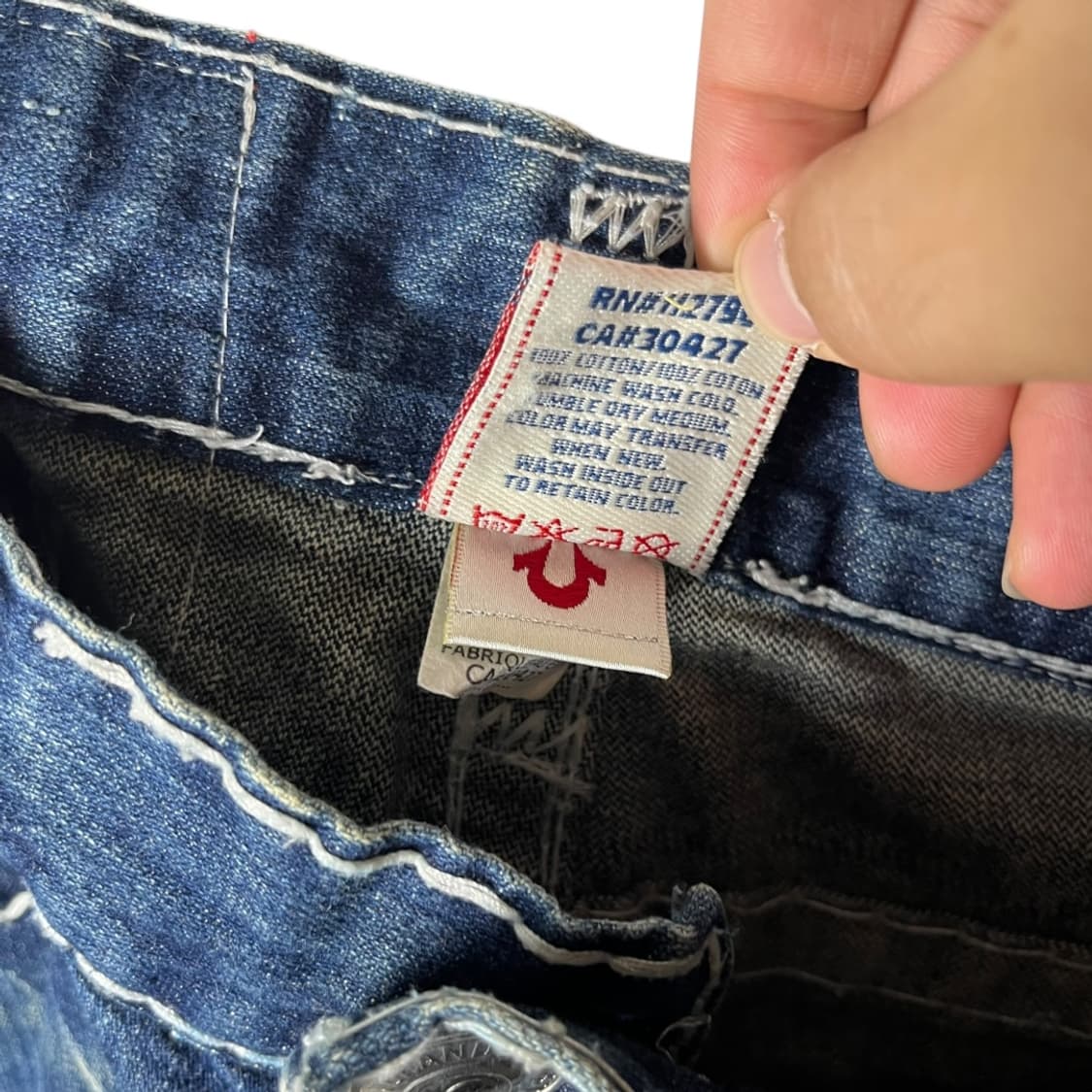 [True Religion] 트루릴리전 조이수퍼T 부츠컷 데님팬츠 상품이미지5