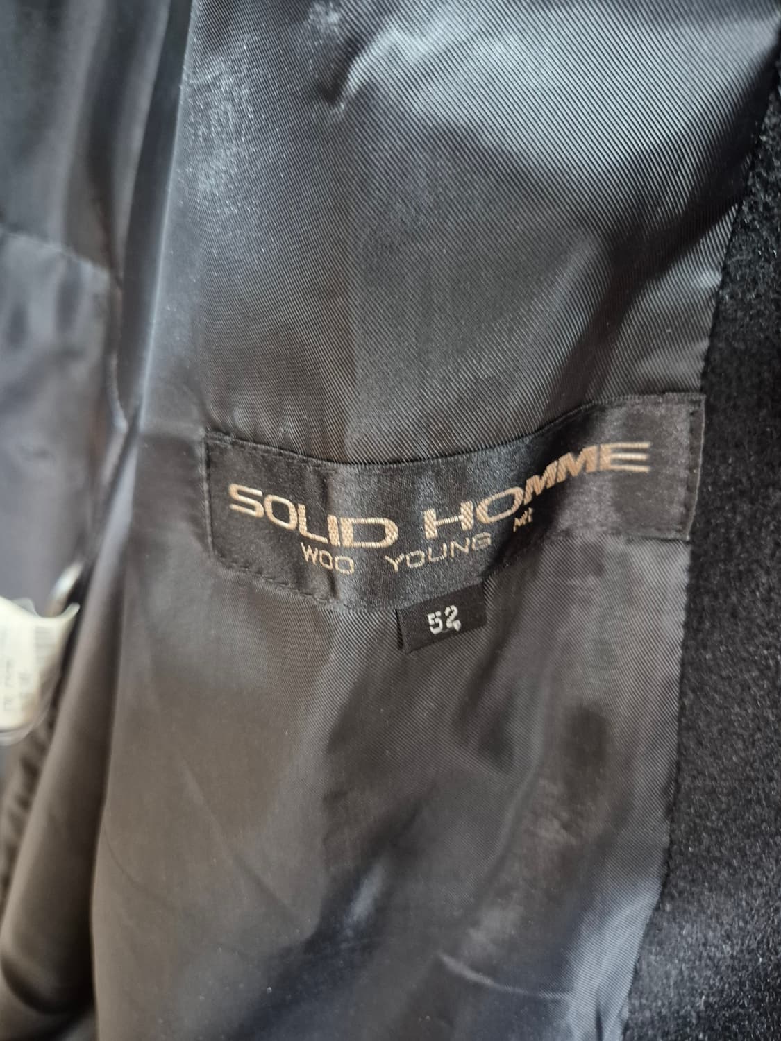 우영미 솔리드옴므 오버코트 상품이미지2