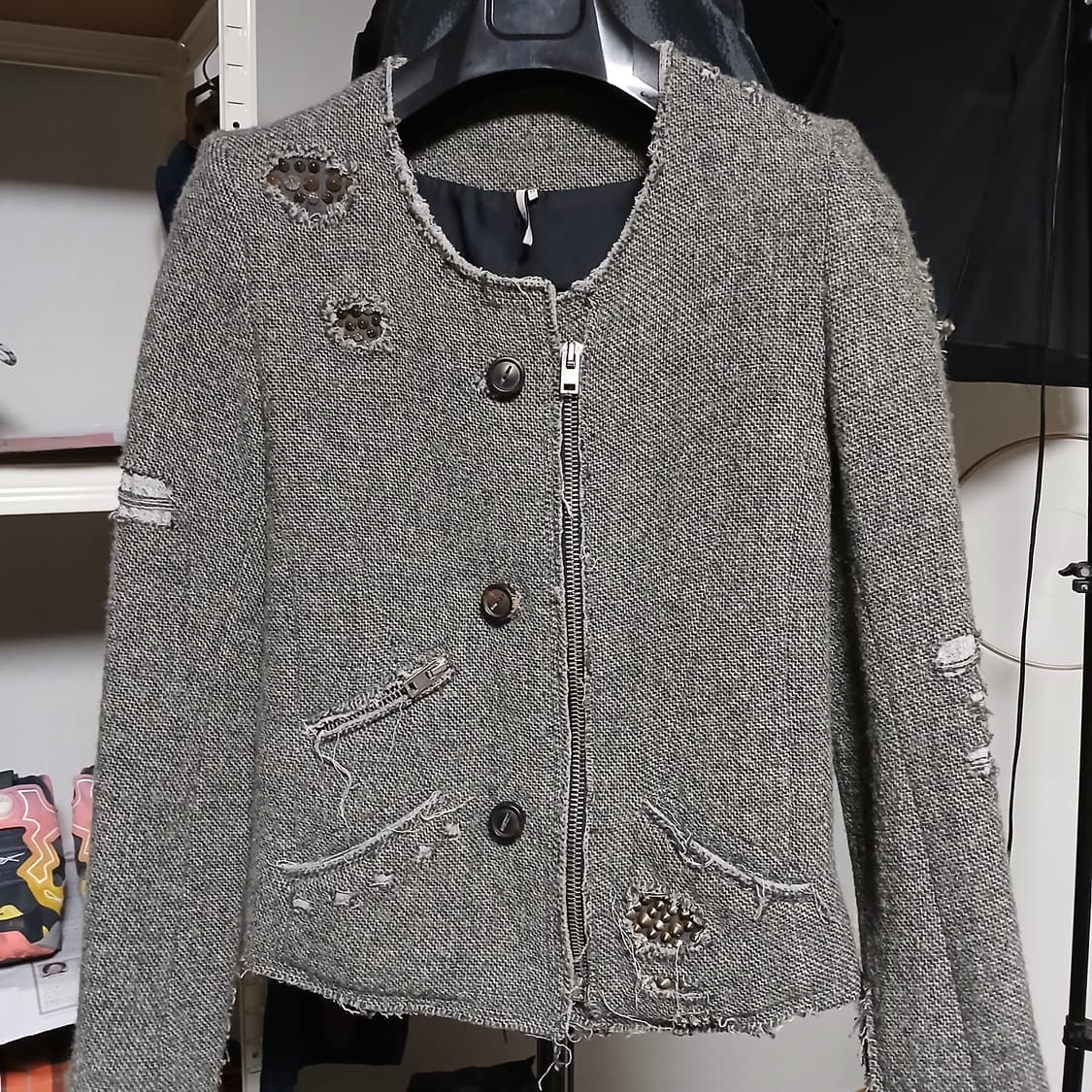 i ro 이로 트위드 자켓 상품이미지1