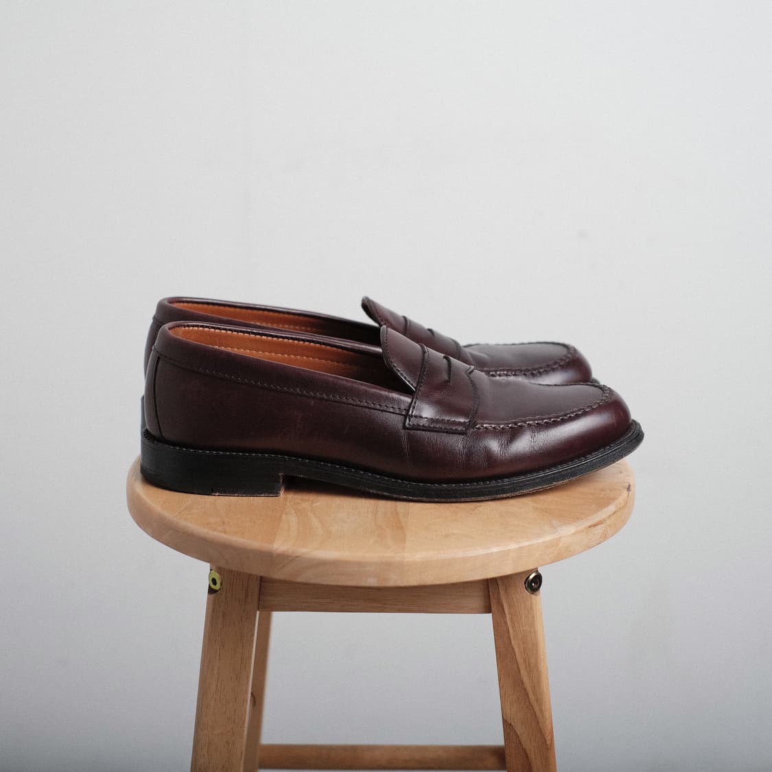 알든 984 8.5D 버건디 카프 페니 로퍼 265-270사이즈 상품이미지6