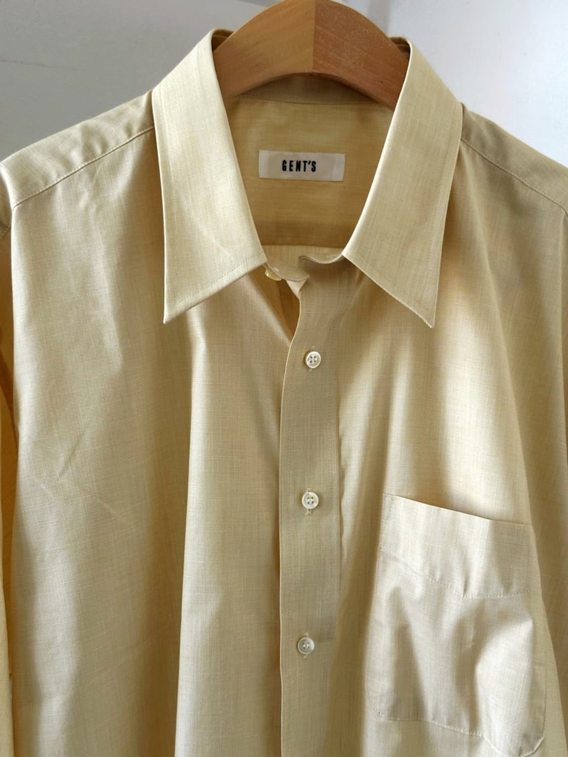 High gauge light cotton poly H/S shirt 상품이미지2